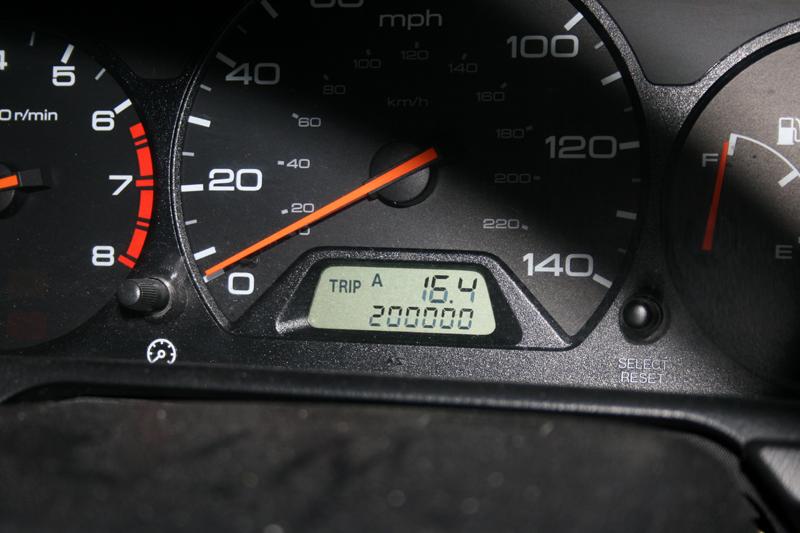 200,000 miles